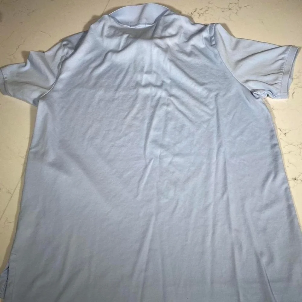 Polo Ralph Lauren Men Polo shirt XXL light blue classic pony logo short sleeve